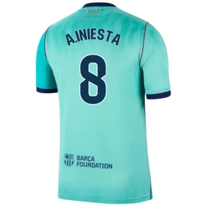 A. Iniesta #8 Koszulki Piłkarskie FC Barcelona 2026-27 Trzecia Męska