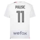 AC Milan Koszulka Piłkarska 2023-24 Christian Pulisic #11 Wyjazdowa Męska