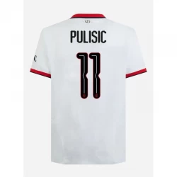 AC Milan Koszulka Piłkarska 2024-25 UCL Christian Pulisic #11 Wyjazdowa Męska