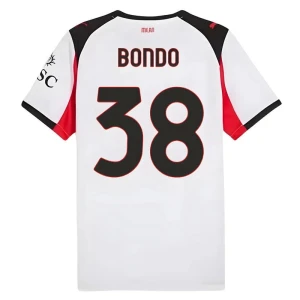 AC Milan Koszulka Piłkarska 2025-26 Bondo #38 Wyjazdowa Męska