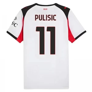 AC Milan Koszulka Piłkarska 2025-26 Christian Pulisic #11 Wyjazdowa Męska