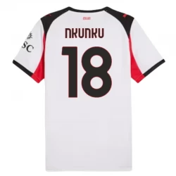 AC Milan Koszulka Piłkarska 2025-26 Christopher Nkunku #18 Wyjazdowa Męska