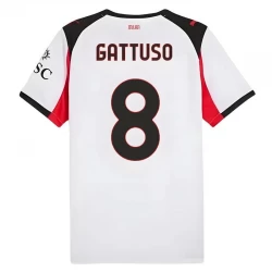 AC Milan Koszulka Piłkarska 2025-26 Gattuso #8 Wyjazdowa Męska