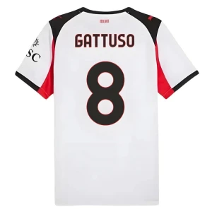 AC Milan Koszulka Piłkarska 2025-26 Gattuso #8 Wyjazdowa Męska
