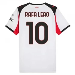 AC Milan Koszulka Piłkarska 2025-26 Rafa Leao #10 Wyjazdowa Męska