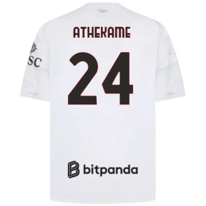 AC Milan Koszulka Piłkarska 2026-27 Athekame #24 Wyjazdowa Męska