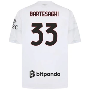 AC Milan Koszulka Piłkarska 2026-27 Bartesaghi #33 Wyjazdowa Męska