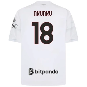 AC Milan Koszulka Piłkarska 2026-27 Christopher Nkunku #18 Wyjazdowa Męska