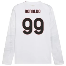 AC Milan Koszulka Piłkarska 2026-27 Cristiano Ronaldo #99 Wyjazdowa Męska Długi Rękaw