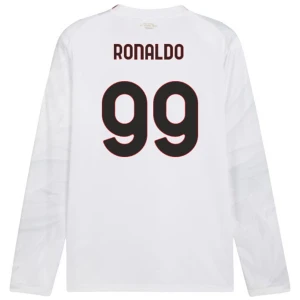 AC Milan Koszulka Piłkarska 2026-27 Cristiano Ronaldo #99 Wyjazdowa Męska Długi Rękaw