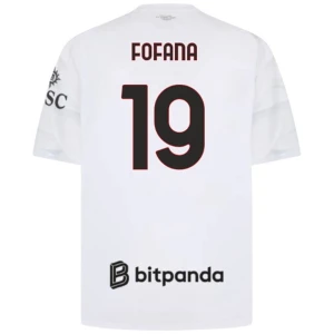 AC Milan Koszulka Piłkarska 2026-27 Fofana #19 Wyjazdowa Męska