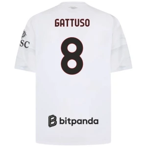 AC Milan Koszulka Piłkarska 2026-27 Gattuso #8 Wyjazdowa Męska