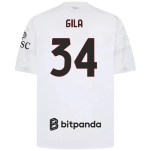 AC Milan Koszulka Piłkarska 2026-27 Gila #34 Wyjazdowa Męska