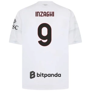 AC Milan Koszulka Piłkarska 2026-27 Inzaghi #9 Wyjazdowa Męska