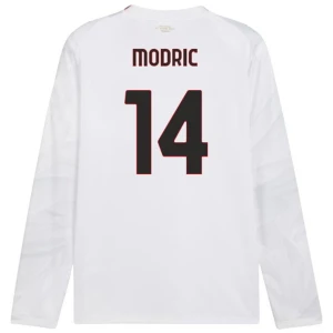 AC Milan Koszulka Piłkarska 2026-27 Modric #14 Wyjazdowa Męska Długi Rękaw