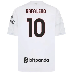 AC Milan Koszulka Piłkarska 2026-27 Rafa Leao #10 Wyjazdowa Męska