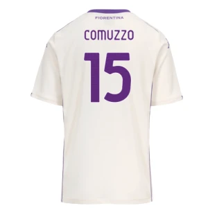 ACF Fiorentina Koszulka Piłkarska 2025-26 Comuzzo #15 Wyjazdowa Męska