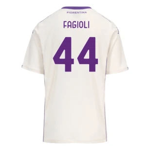 ACF Fiorentina Koszulka Piłkarska 2025-26 Fagioli #44 Wyjazdowa Męska