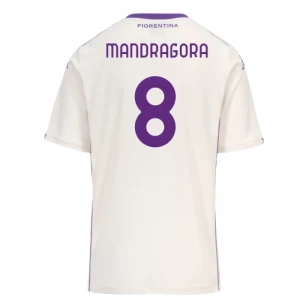 ACF Fiorentina Koszulka Piłkarska 2025-26 Mandragora #8 Wyjazdowa Męska