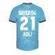 Adli #21 Koszulki Piłkarskie Bayer 04 Leverkusen 2023-24 Alternatywna Męska