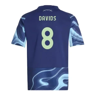 AFC Ajax Amsterdam Koszulka Piłkarska 2025-26 Davids #8 Wyjazdowa Męska