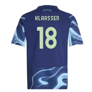 AFC Ajax Amsterdam Koszulka Piłkarska 2025-26 Klaassen #18 Wyjazdowa Męska