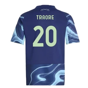 AFC Ajax Amsterdam Koszulka Piłkarska 2025-26 Traore #20 Wyjazdowa Męska