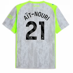 Ait-nouri #21 Koszulki Piłkarskie Manchester City 2025-26 Trzecia Męska