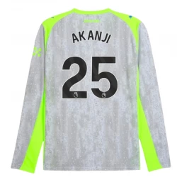 Akanji #25 Koszulki Piłkarskie Manchester City 2025-26 Trzecia Męska Długi Rękaw