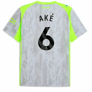 Ake #6 Koszulki Piłkarskie Manchester City 2025-26 Trzecia Męska