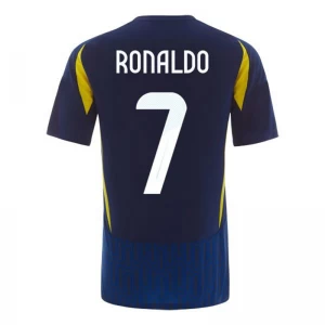 Al-Nassr FC Koszulka Piłkarska 2024-25 Cristiano Ronaldo #7 Wyjazdowa Męska