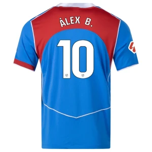 Alex B. #10 Koszulki Piłkarskie Atlético Madryt 2025-26 Trzecia Męska