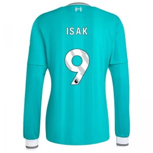 Alexander Isak #9 Koszulki Piłkarskie Liverpool FC 2025-26 Trzecia Męska Długi Rękaw