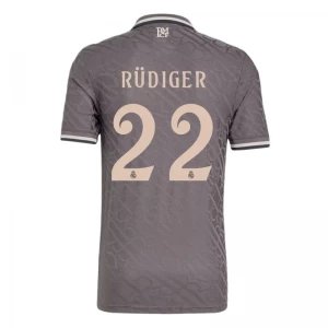 Antonio Rudiger #22 Koszulki Piłkarskie Real Madryt 2024-25 Alternatywna Męska