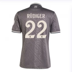 Antonio Rudiger #22 Koszulki Piłkarskie Real Madryt 2024-25 HP Alternatywna Męska
