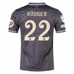 Antonio Rudiger #22 Koszulki Piłkarskie Real Madryt 2024-25 UCL Trzecia Męska