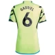 Arsenal FC Koszulka Piłkarska 2023-24 Gabriel #6 Wyjazdowa Męska