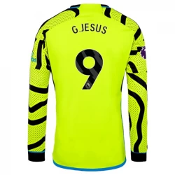 Arsenal FC Koszulka Piłkarska 2023-24 Gabriel Jesus #9 Wyjazdowa Męska Długi Rękaw