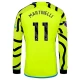 Arsenal FC Koszulka Piłkarska 2023-24 Martinelli #11 Wyjazdowa Męska Długi Rękaw