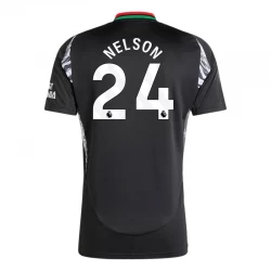 Arsenal FC Koszulka Piłkarska 2024-25 Nelson #24 Wyjazdowa Męska