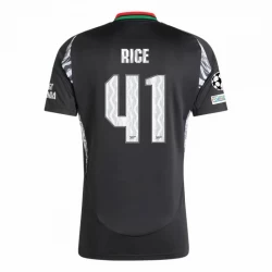 Arsenal FC Koszulka Piłkarska 2024-25 UCL Declan Rice #41 Wyjazdowa Męska
