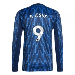 Arsenal FC Koszulka Piłkarska 2025-26 Gabriel Jesus #9 Wyjazdowa Męska Długi Rękaw