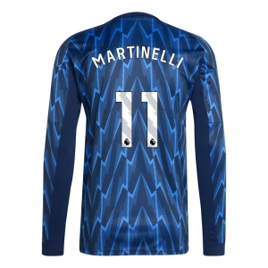 Arsenal FC Koszulka Piłkarska 2025-26 Gabriel Martinelli #11 Wyjazdowa Męska Długi Rękaw