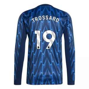 Arsenal FC Koszulka Piłkarska 2025-26 Trossard #19 Wyjazdowa Męska Długi Rękaw