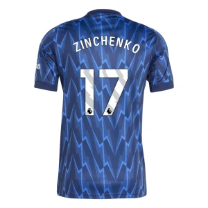 Arsenal FC Koszulka Piłkarska 2025-26 Zinchenko #17 Wyjazdowa Męska