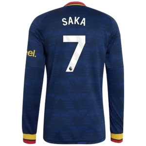 Arsenal FC Koszulka Piłkarska 2026-27 Bukayo Saka #7 Wyjazdowa Męska Długi Rękaw