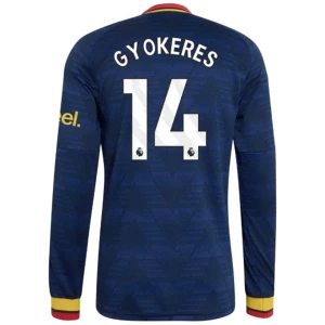 Arsenal FC Koszulka Piłkarska 2026-27 Gyokeres #14 Wyjazdowa Męska Długi Rękaw