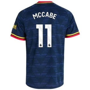 Arsenal FC Koszulka Piłkarska 2026-27 Mccabe #11 Wyjazdowa Męska