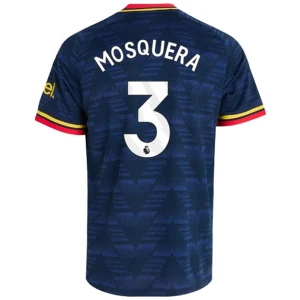 Arsenal FC Koszulka Piłkarska 2026-27 Mosquera #3 Wyjazdowa Męska
