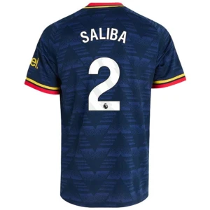 Arsenal FC Koszulka Piłkarska 2026-27 William Saliba #2 Wyjazdowa Męska